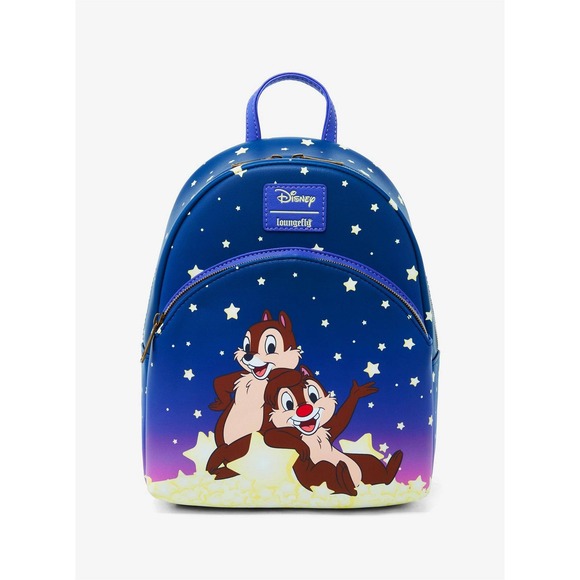 Loungefly Handbags - Loungefly Disney Chip 'N' Dale Stars Mini Backpack